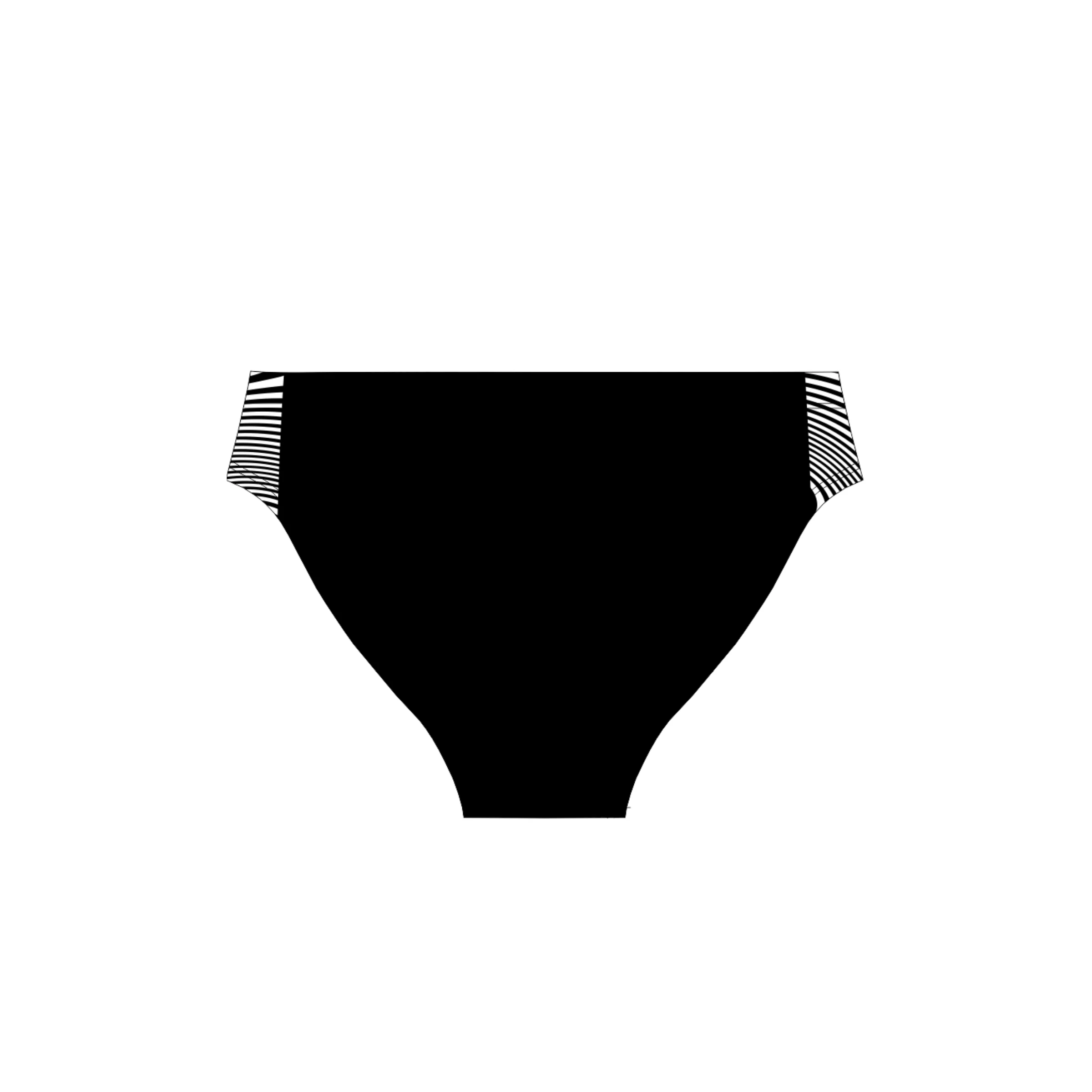 Flow Black Men’s Swim Brief - Image 4