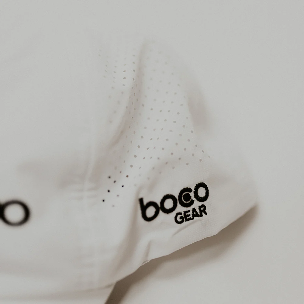 Quintana Roo White Technical Running Hat - Image 4