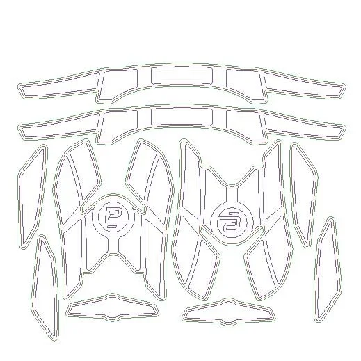 Replacement pads 2.0 for Omega Aero helmet - Image 2